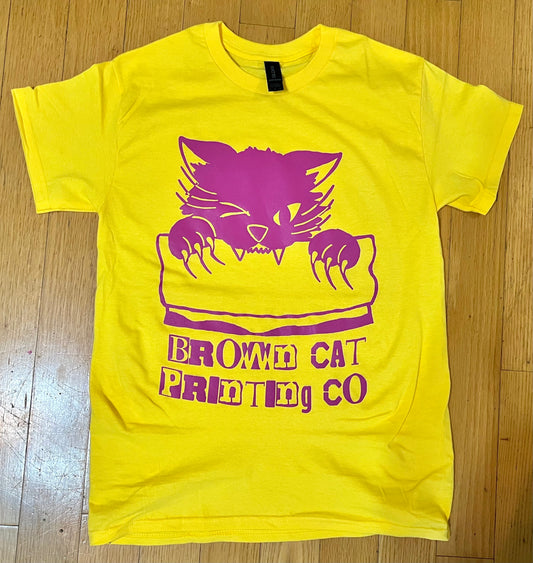 Brown Cat Printing Co Shop Shirt